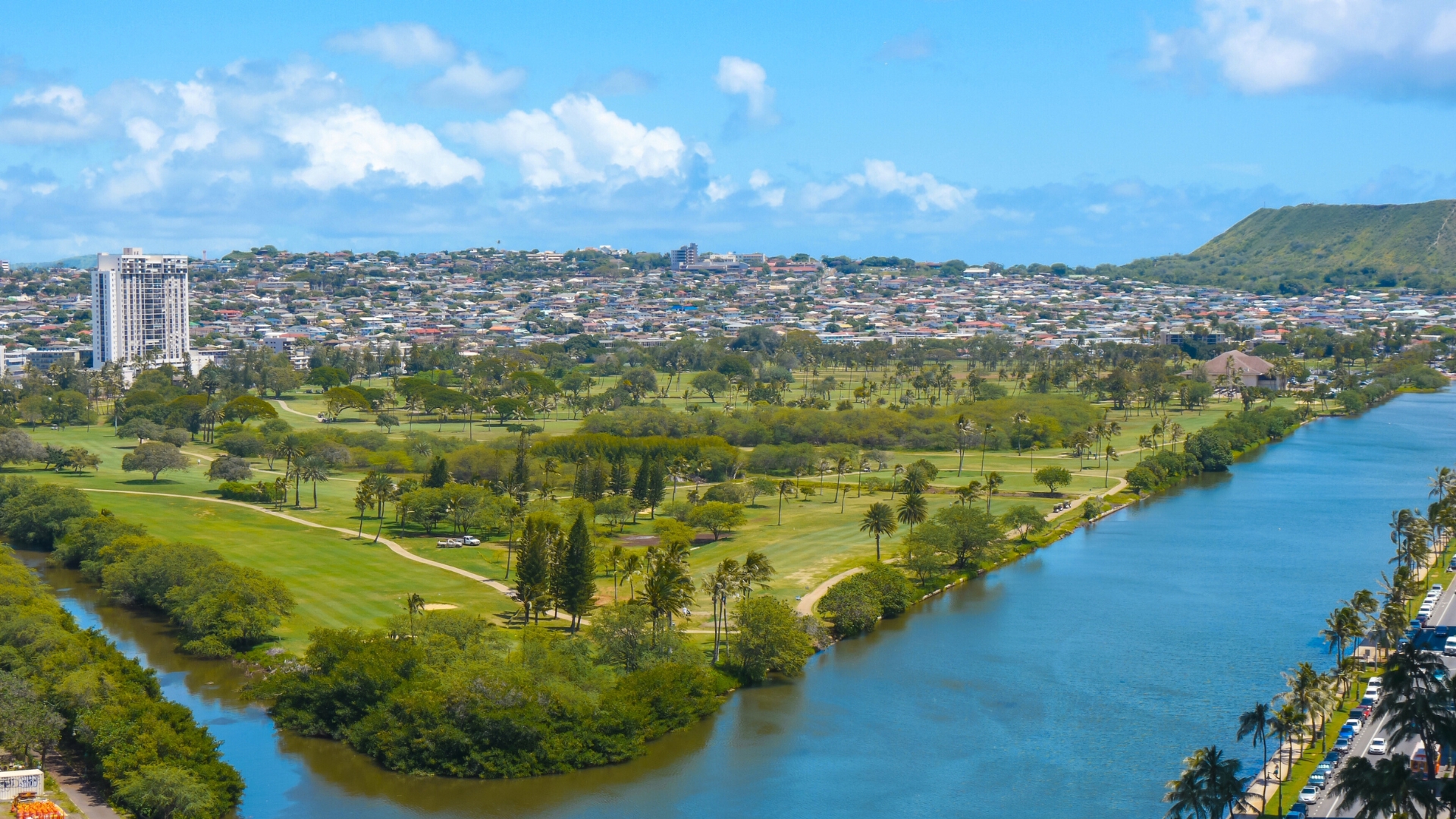 Ala Wai Golf Course in Oahu