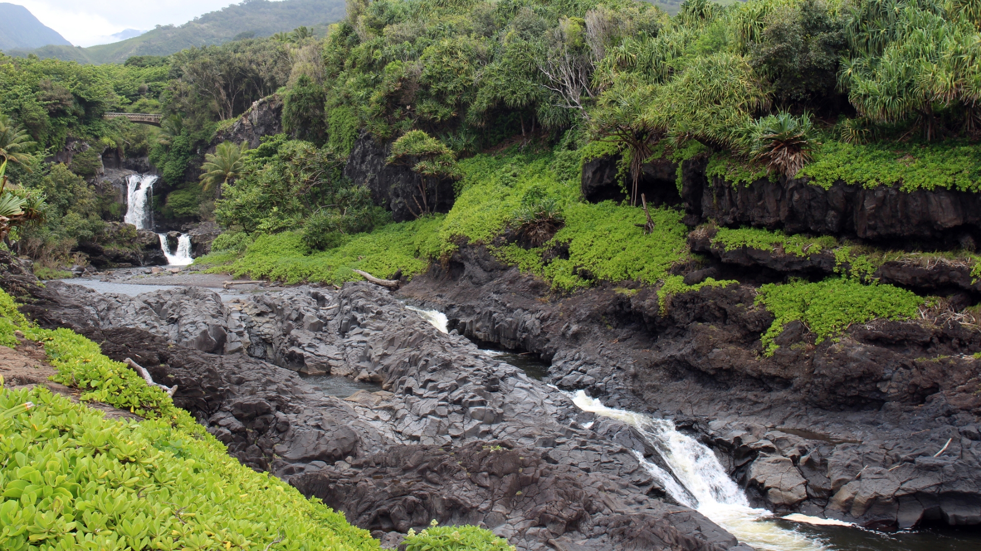 Oheo Gulch Falls and Pools - Maui