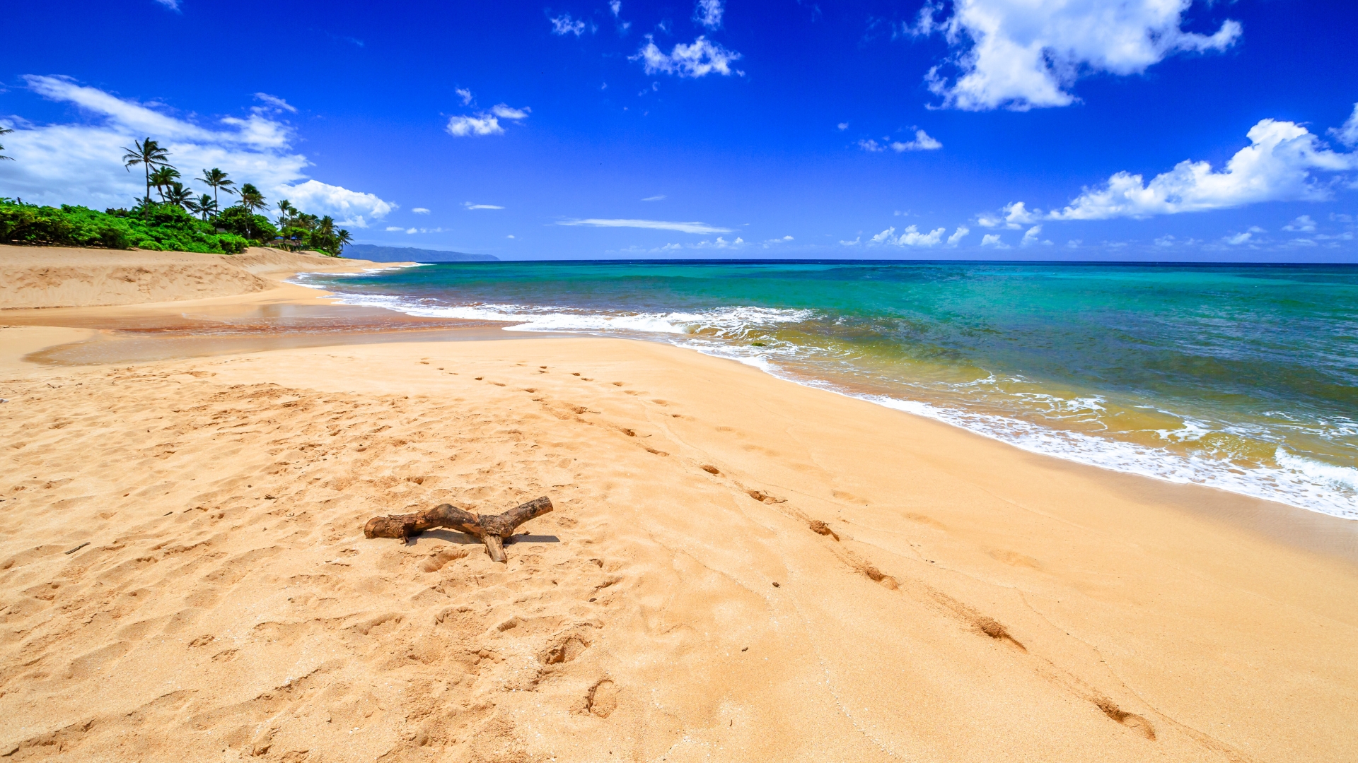 Sunset Beach on Oahu