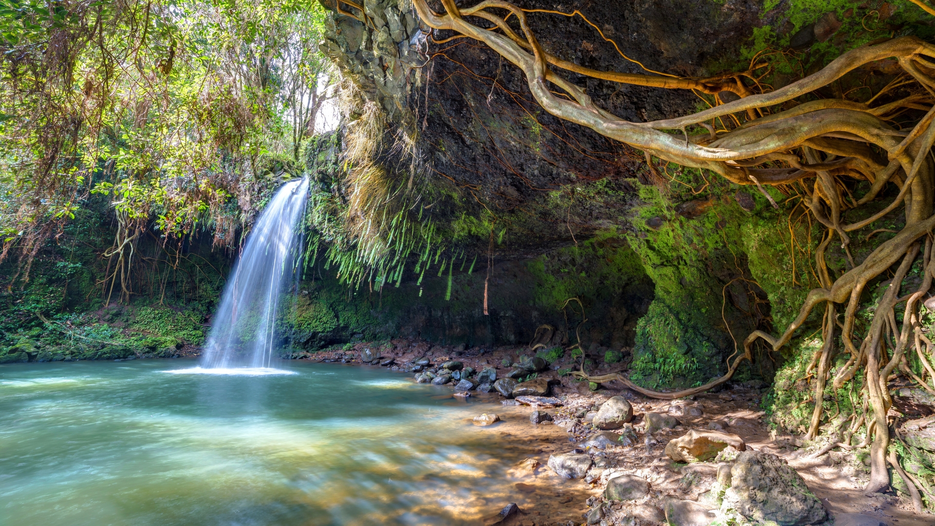 Twin Falls - Road to Hana Waterfall